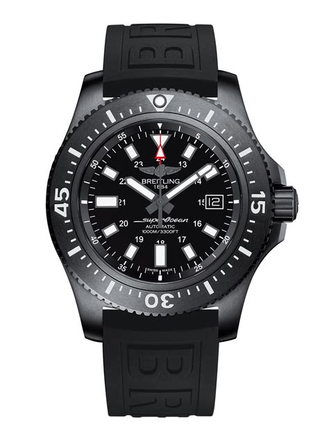 breitling superocean 44 special blacksteel review|breitling superocean automatic 44 review.